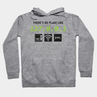 There is No Place Like 127.0.0.1 Hoodie